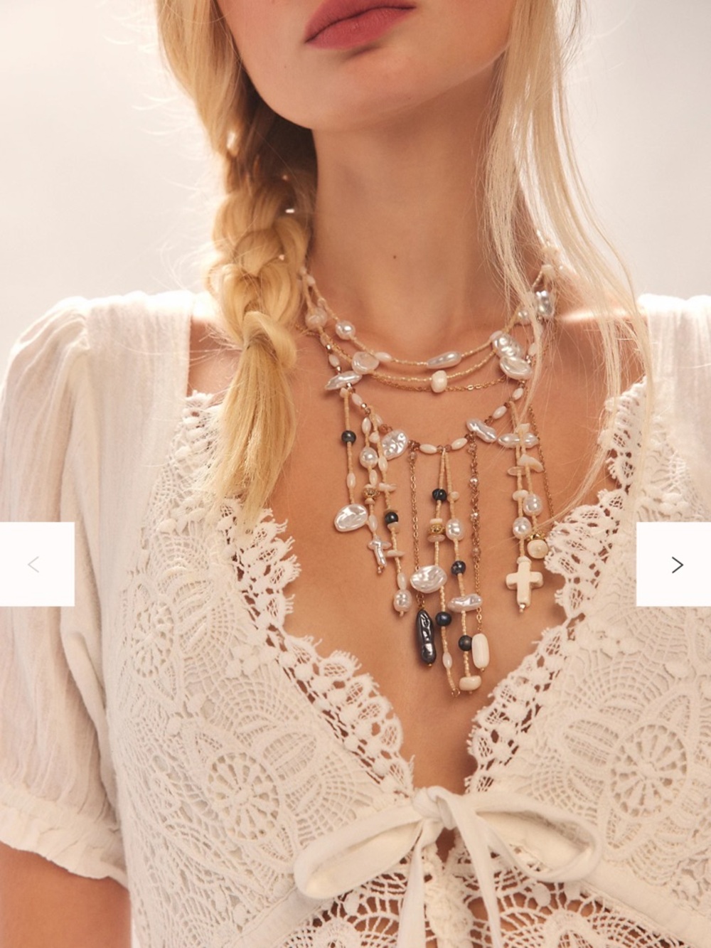 Free People Ariana Ost something beautiful layered necklace- SOLD OUT